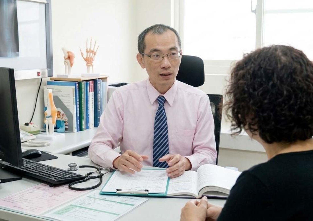 骨折不是老人專利!醫師提醒:長期使用類固醇要防骨鬆(嘉基提供)