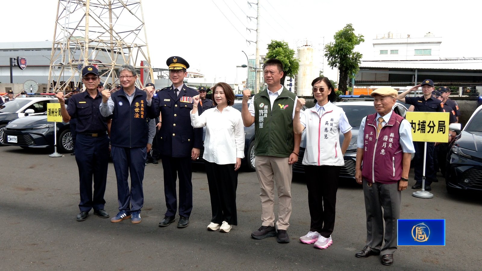 32輛警車新登場 屏東縣警局守護治安再添戰力