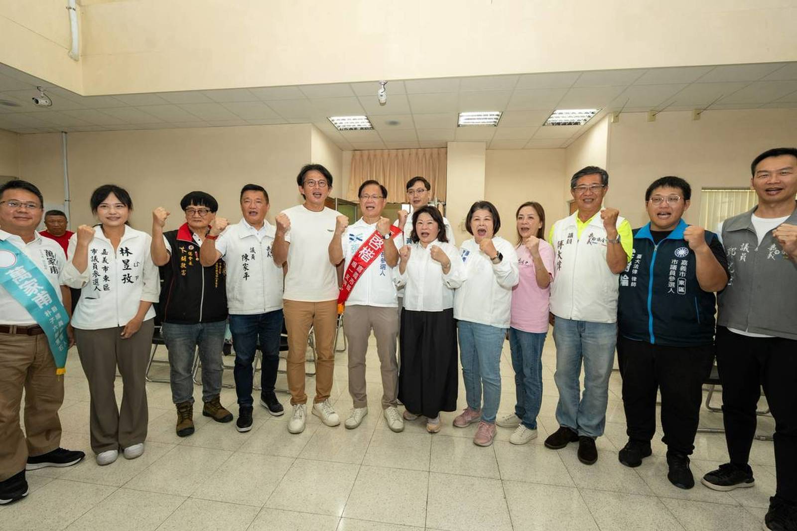藍白大團結 張啓楷登記參選嘉義市長 力拚市長議員全壘打(張啓楷競選團隊提供)