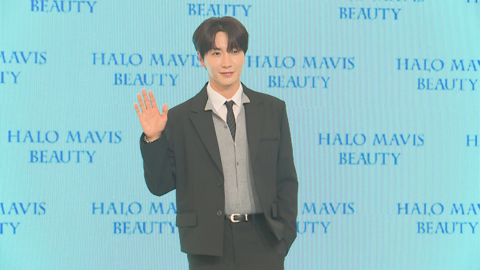 SUPER JUNIOR隊長利特出席年度代言記者會。(記者胡宗翰/攝影)