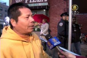 警察槍擊殉職 布魯克林社區民眾悼念