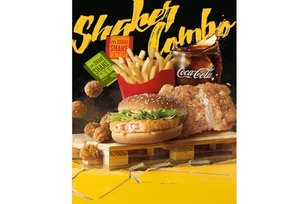 4-2.10月3日起至23日止，台灣麥當勞史上cp值最高的「搖搖5霸套餐」限時登場！(麥當勞提供)