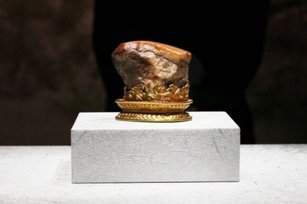 故宮南院9月3日起，將展出肉形石。（國立故宮博物院提供）
