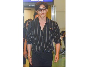 韓國文藝男神金材昱帥氣抵台 戴Tiffany珠寶展現摩登型格魅力。(Tiffany提供)