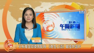 小布奪金球獎男配角 《寄生上流》最佳外語片