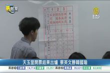 天玉里開票結果出爐 蔡英文勝韓國瑜