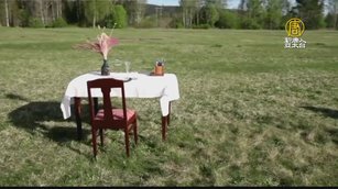 美食滑翔而下 疫情下瑞典「一桌一人」餐廳