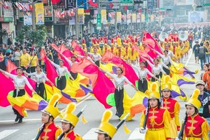 踩街資料照(嘉義市政府提供)