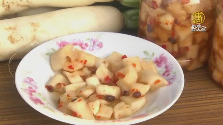 美濃白玉蘿蔔食正當令農友教做醃蘿蔔diy 新唐人亞太電視台