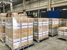 圖說一：台灣第一批緊急援助印度醫療物資2日起飛，其中包括150台製氧機（oxygenconcentrator）。(圖/中華民國外交部提供)