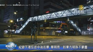 紀錄下港反送中後街景 蔡明亮：盼東方明珠不蒙塵