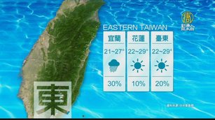 11月6日天氣預報