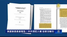 美國會委員會報告：中共嚴重侵犯人權 迫害法輪功