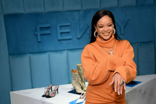 美國流行樂天后蕾哈娜（圖）（Rihanna）與男友饒舌歌手A$AP Rocky正式升格當父母，根據外媒報導，蕾哈娜13日在洛杉磯誕下一男嬰。 資料照。（圖／GettyImages）