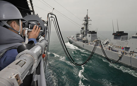 因應東亞情勢日美韓時隔5年實施日本海聯合軍演 新唐人亞太電視台