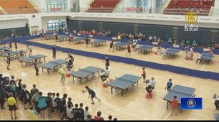 嘉縣議長盃桌球賽熱鬧登場 逾1500人揮拍競技