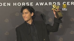 朱軒洋以電影《黑的教育》拿下第59屆金馬獎最佳男配角。