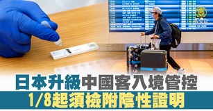 日本共同社4日報導，日本首相岸田文雄4日表明，1月8日起從中國入境日本的旅客必須檢附COVID-19陰性證明。（圖／新聞合成圖）