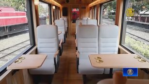 阿里山林鐵檜木列車亮相！3月試車下半年上路
