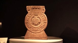 墨西哥紀念考古發現「月亮女神」浮雕45週年