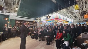 柏林旅展台灣館獲好評 謝志偉：最好的是民主茶