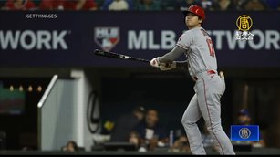 大谷暫居美聯全壘打王 連3年20轟、投100三振