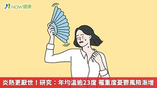 不僅台灣的時序進入夏季，世界各國多發生氣候變遷引發的高溫炎熱天氣，引發全球人類的「厭世」危機！（圖／NOW健康製作；圖片來源／ingimage）