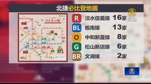 北捷公開必比登地圖 捷運沿線45間美食報你知
