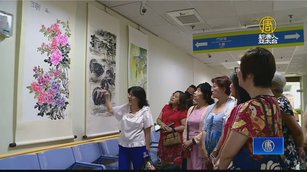 嚴美瑛師生聯展 「如沐春風」嘉義醫院開展