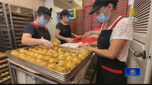 迎解封後首個中秋節 老字號糕餅24小時輪班趕工