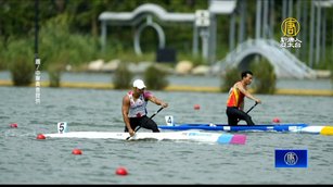 阿公阿嬤最棒禮物！賴冠傑輕艇大逆轉奪金