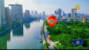 外國客也來！高雄熱氣球國慶連假愛河浪漫升空