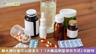 台北市藥師公會前理事長張文靜建議，服用藥品前，應先詳細閱讀說明書，不管是什麼劑型，開封後一段時間還沒用完，就需捨棄，不得再使用。（圖／NOW健康製作；圖片來源／ingimage）