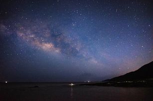 滿州鄉南仁漁港星空（屏東縣政府提供）