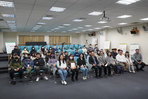 2024年1月10日，澎科大通識教育中心在校內教學大樓E310演講廳舉辦高齡社會與創新實踐課程成果展。（圖／澎湖科技大學提供）