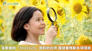 落實護眼「3010120」原則防近視 國健署推動多項措施(首圖來源／Freepik)