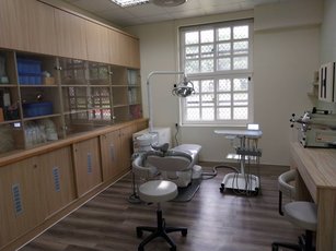 優化後的牙科診療室照片。（健保署北區業務組提供）