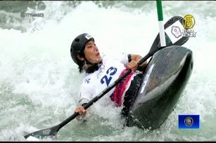 輕艇激流計時賽 吳少璿、張筑涵晉級今晚對抗賽