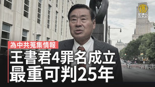 為中共蒐集情報 王書君4罪名成立最重可判25年