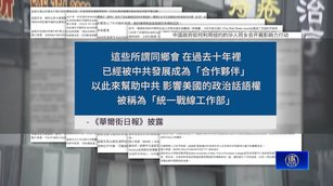 華爾街日報：美國華人同鄉會淪為中共海外基地