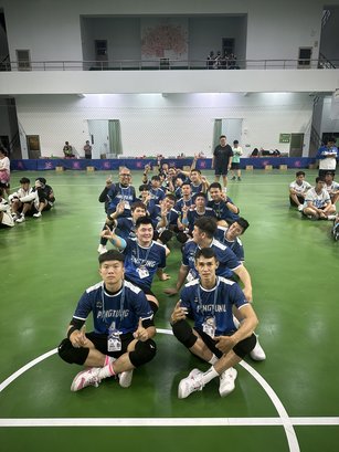 躲避球屏東代表隊男子組摘金。（圖／屏東縣政府）