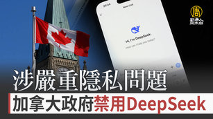 涉嚴重隱私問題 加拿大政府禁用DeepSeek