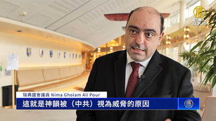 瑞典國會議員：中共打擊神韻是對民主體系的威脅