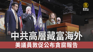 中共高層藏富海外 美議員敦促公布貪腐報告