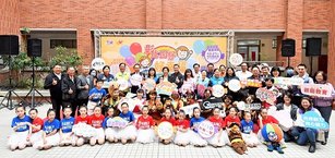 「彰化囡仔好幸福─114年兒童節慶祝活動」宣傳記者會。（彰化縣縣政府提供）
