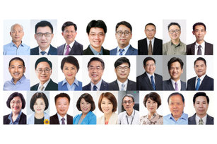 享譽全球的美國神韻藝術團將於3月20至4月27日第17度蒞臨台灣八大城市演出33場，包括立法院長韓國瑜、副院長江啟臣、外交部長林佳龍等109位中央政府官員及地方政府政要紛紛致贈賀詞。（大紀元合成）