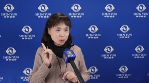 媒體人讚：觀神韻很幸福 感受美麗神聖國度