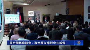 美台關係座談會：聯合盟友應對中共威脅