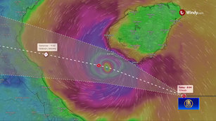 海南三亞遭遇40年最強颱風「劍魚」 全市停擺