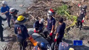 花蓮馬太鞍溪堰塞湖災後第七天 18死6失聯